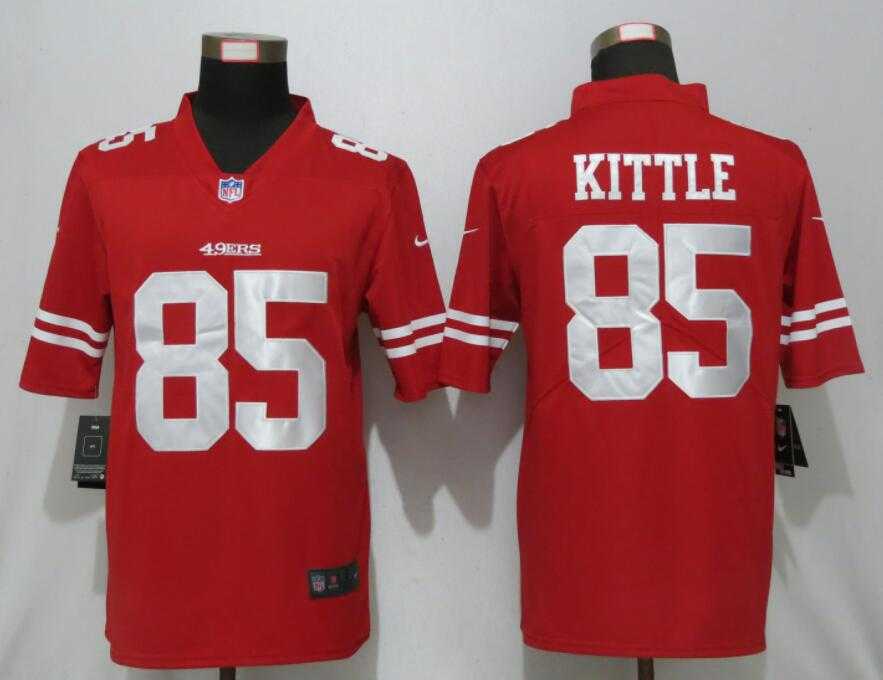 Nike San Francisco 49ers 85 Kittle Red Vapor Untouchable Limited Jersey,We sell and wholesale Nike San Francisco 49ers 85 Kittle Red Vapor Untouchable Limited Jersey on line form chian!